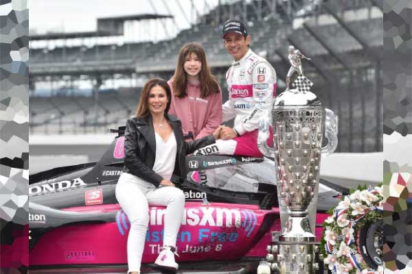 Helio Castroneves Children Mikaella Castroneves