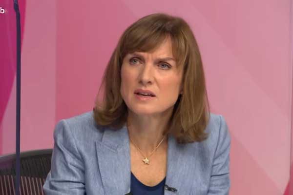 Nigel Sharrocks Wife Fiona Bruce